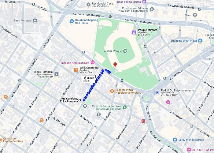 Studio Aconchegante Ao Lado Do Allianz Parque - Wifi 500Mb